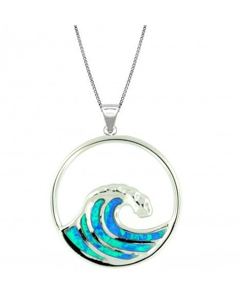Bria Lou Silver Flashed Open Circle Pendant Neckalce Made with ...