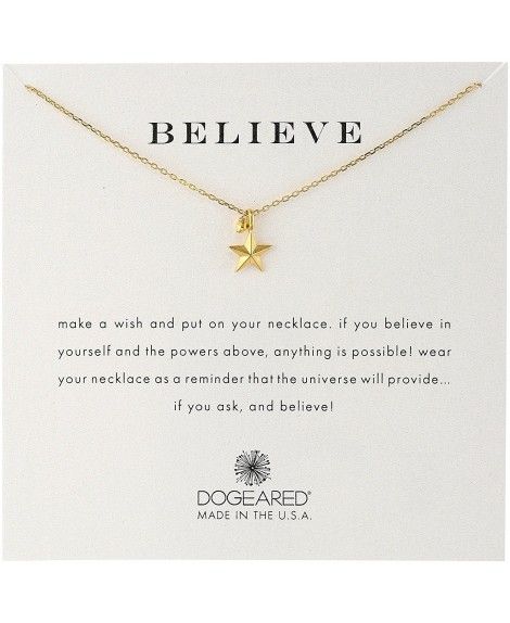 Dogeared 'Believe' Nautical Star Charm Bead Gold Plated Sterling Silver ...