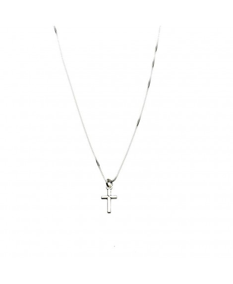 STERLING SILVER SMALL CROSS CHARM//PENDANT